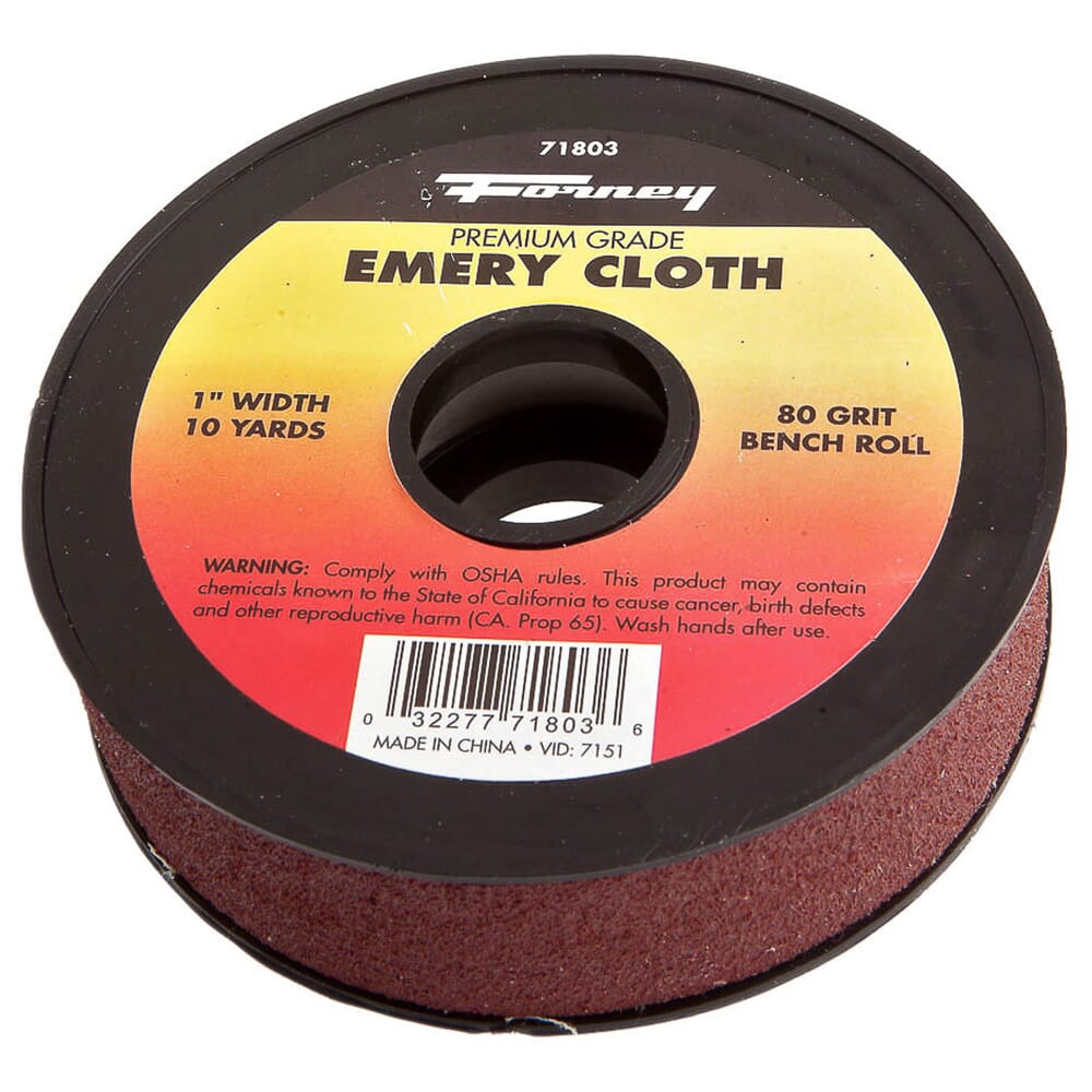 71803 Emery Cloth Bench Roll, 80 G